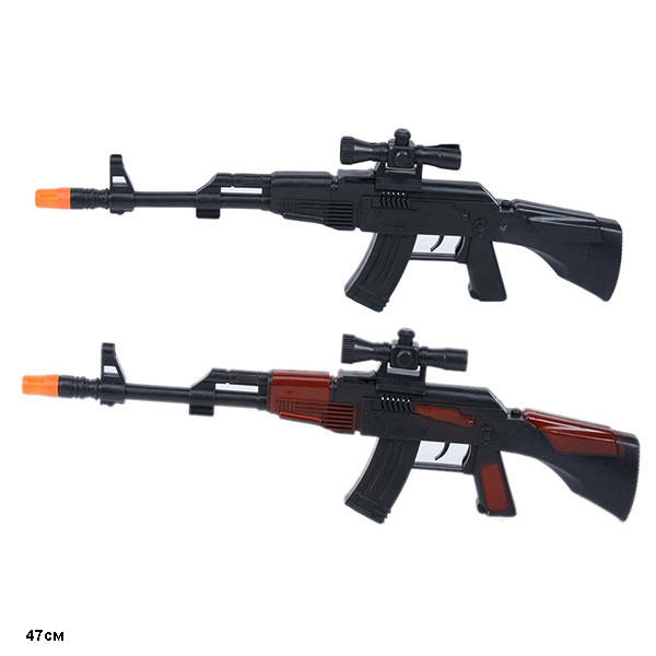 

Автомат тресчетка, 2 цвета, пак. 47см (360)