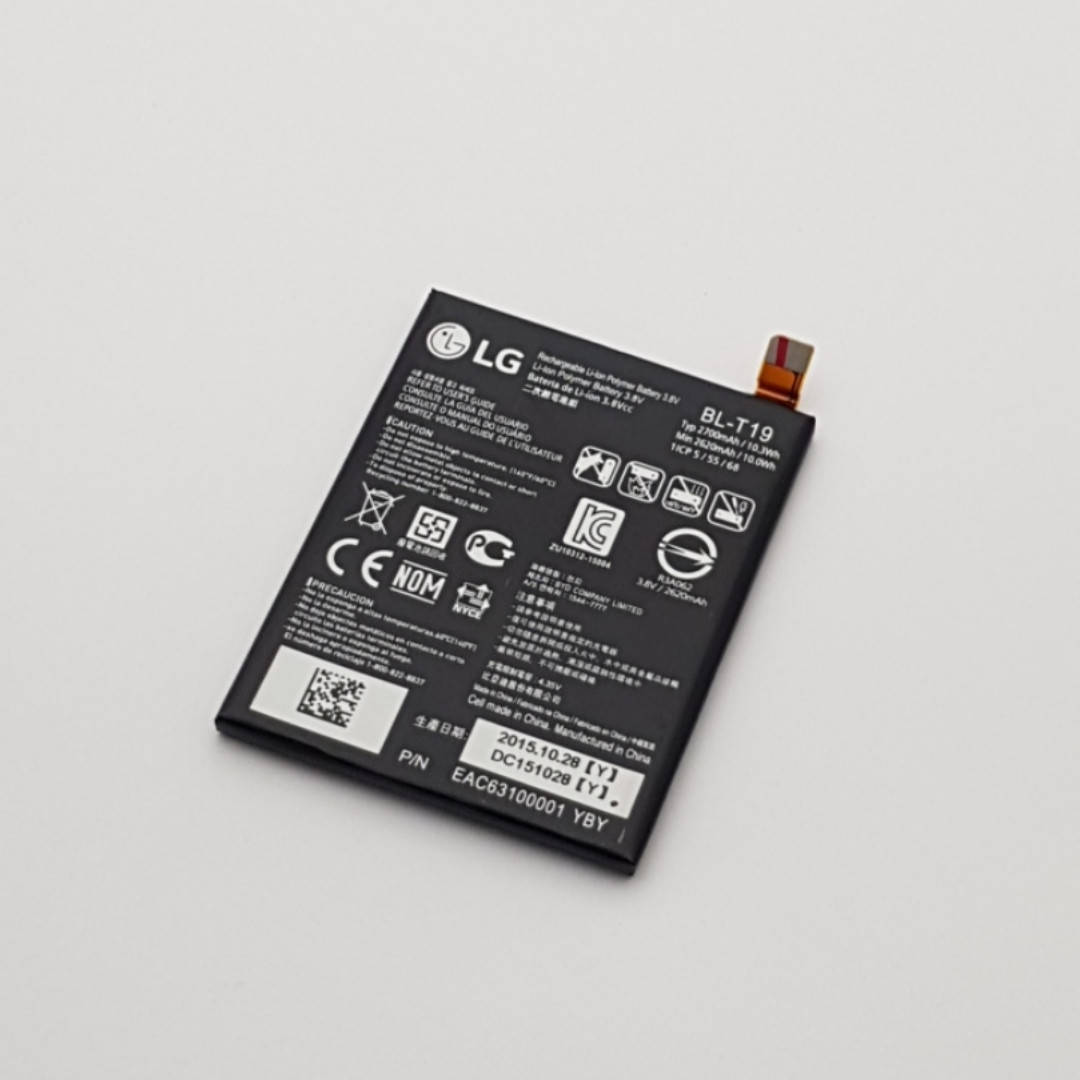 

Батарея BL-T19 LG Nexus 5X H791 Сервисный оригинал с разборки