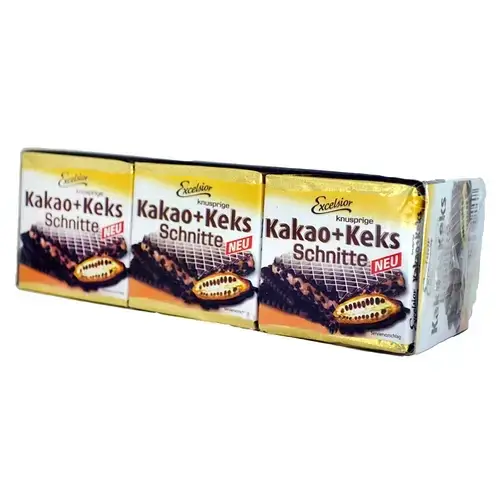 

Excelsior Kakao+Keks Schnitte 220г