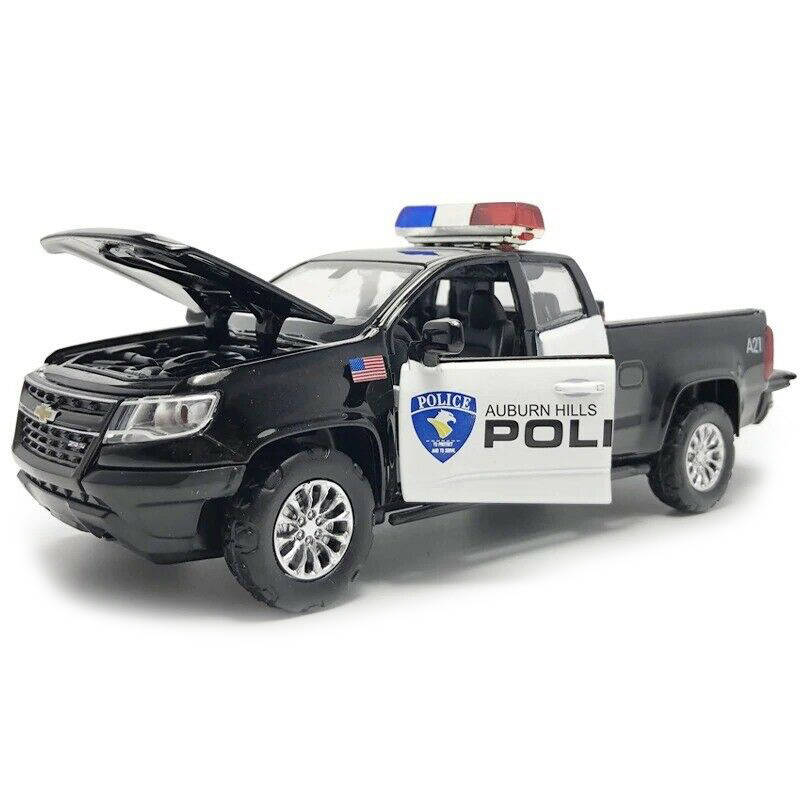 

Полицейский Пикап Игрушка Chevrolet Colorado ZR2 Police, Черный