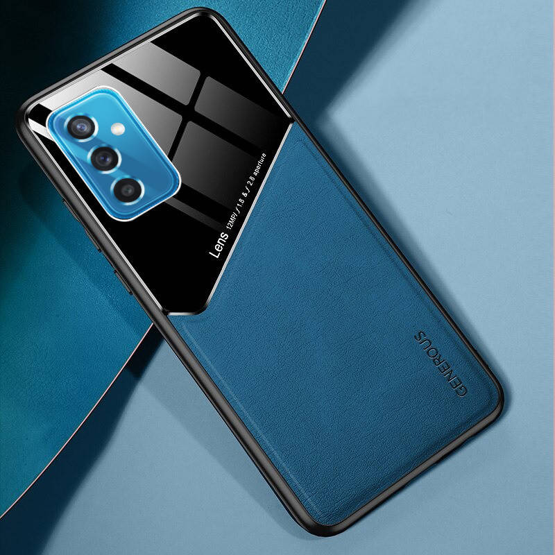 

Комбинированный чехол Generous Samsung Galaxy M52 M526 (Самсунг Галакси М52), Синий