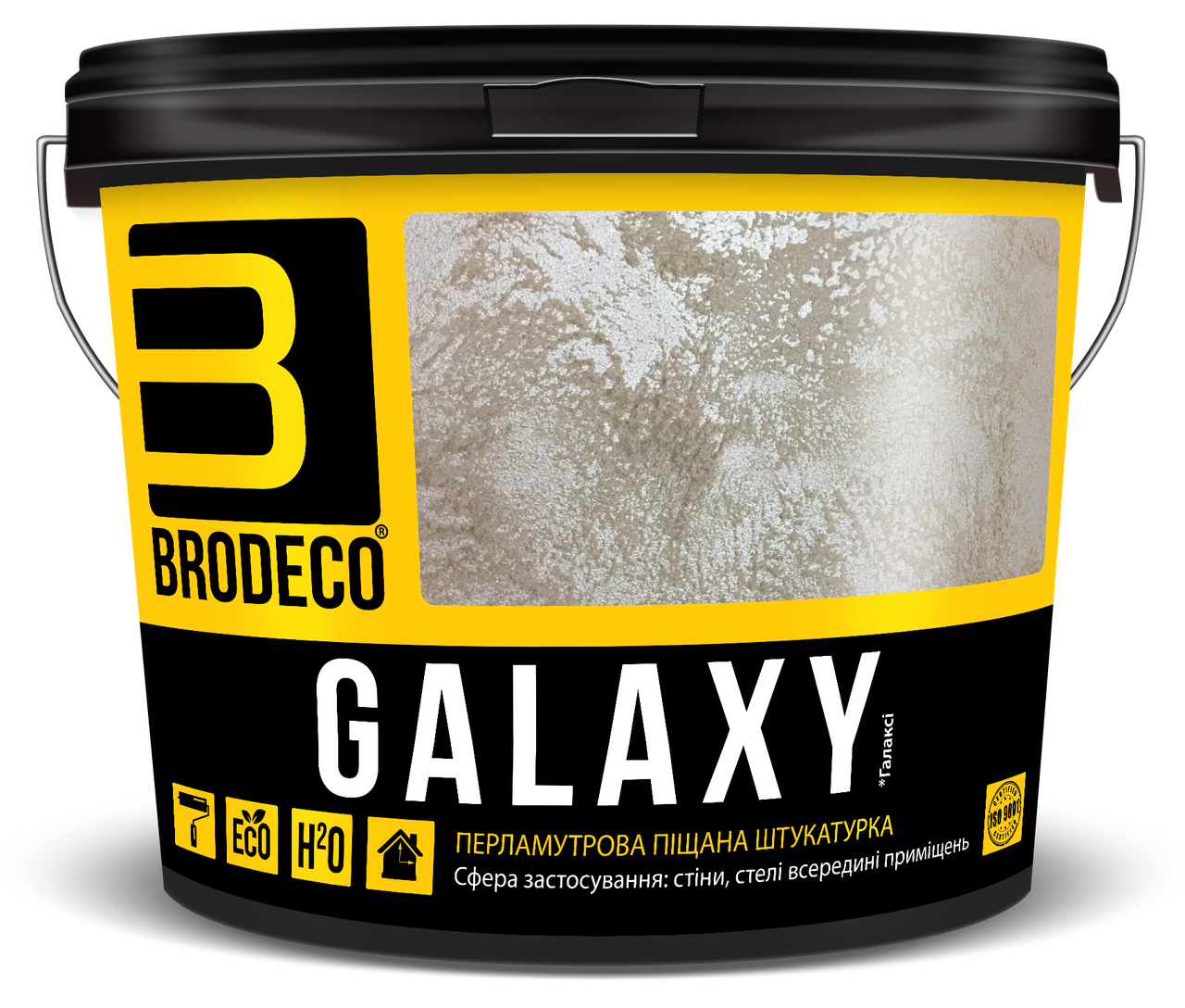 

Перламутровая штукатурка "Galaxy" TM Brodeco 1кг, Белый