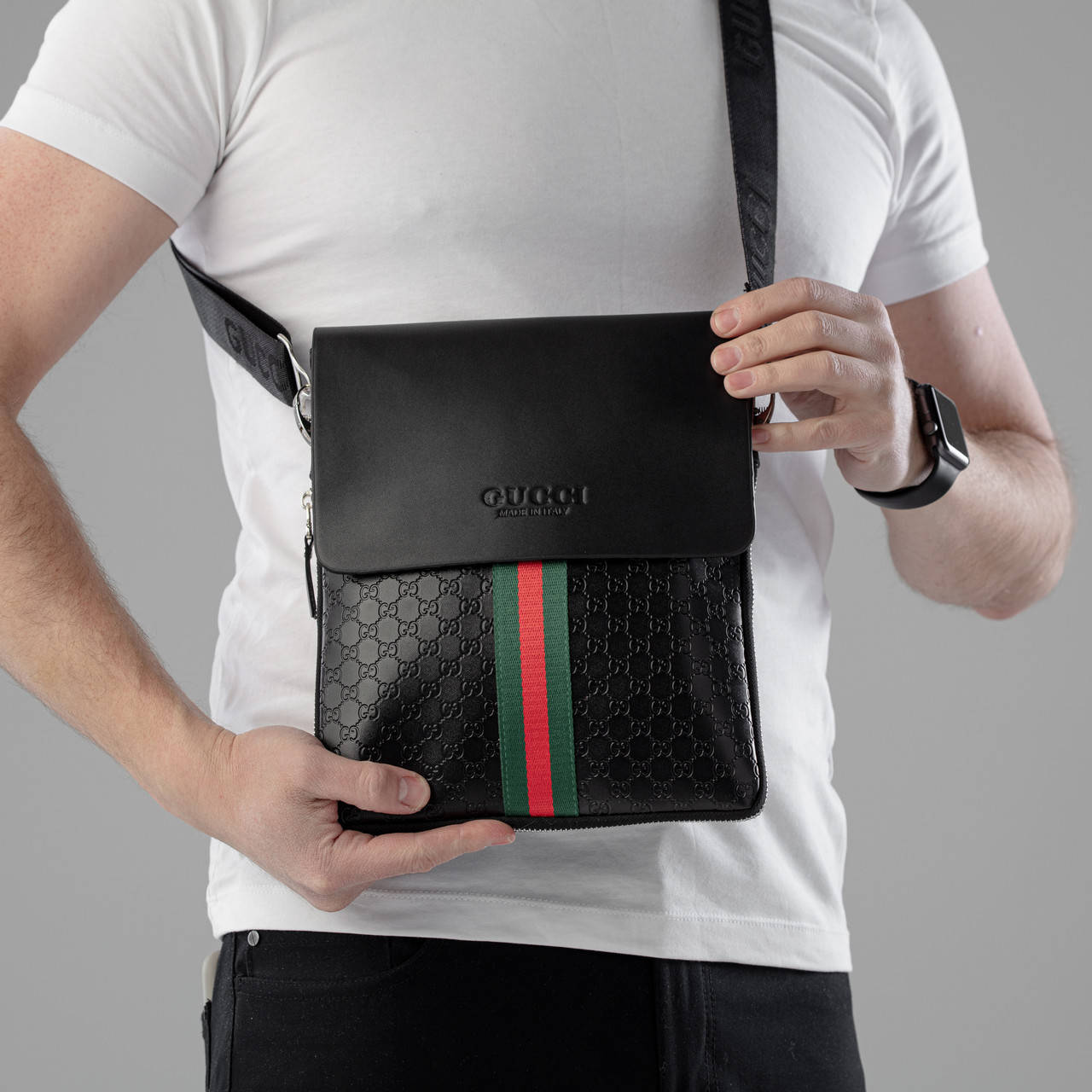 

Мужская сумка Gucci, Черный