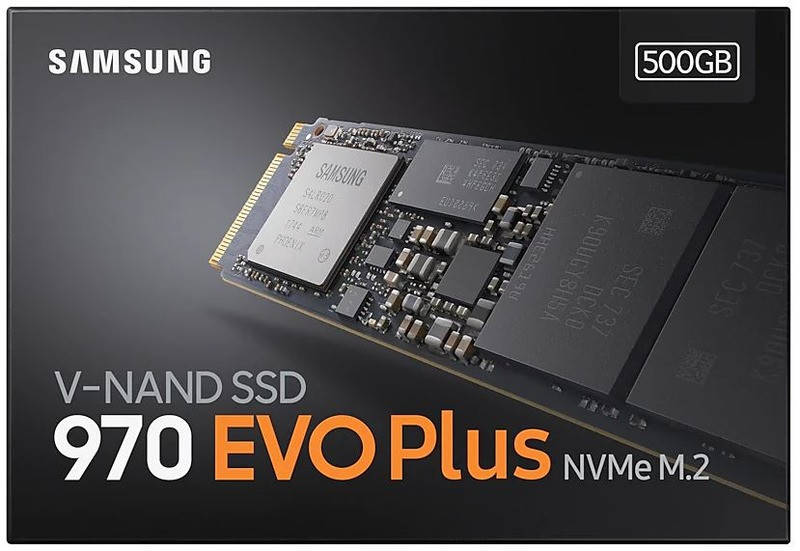

SSD накопитель SAMSUNG 970 EVO PLUS 500GB NVMe DDP (MZ-V7S500BW)