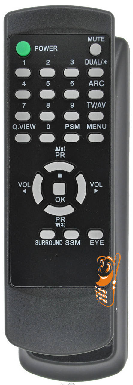 

Пульт LG 6710V00017H (TV) - пульт для телевизора LG, Черный