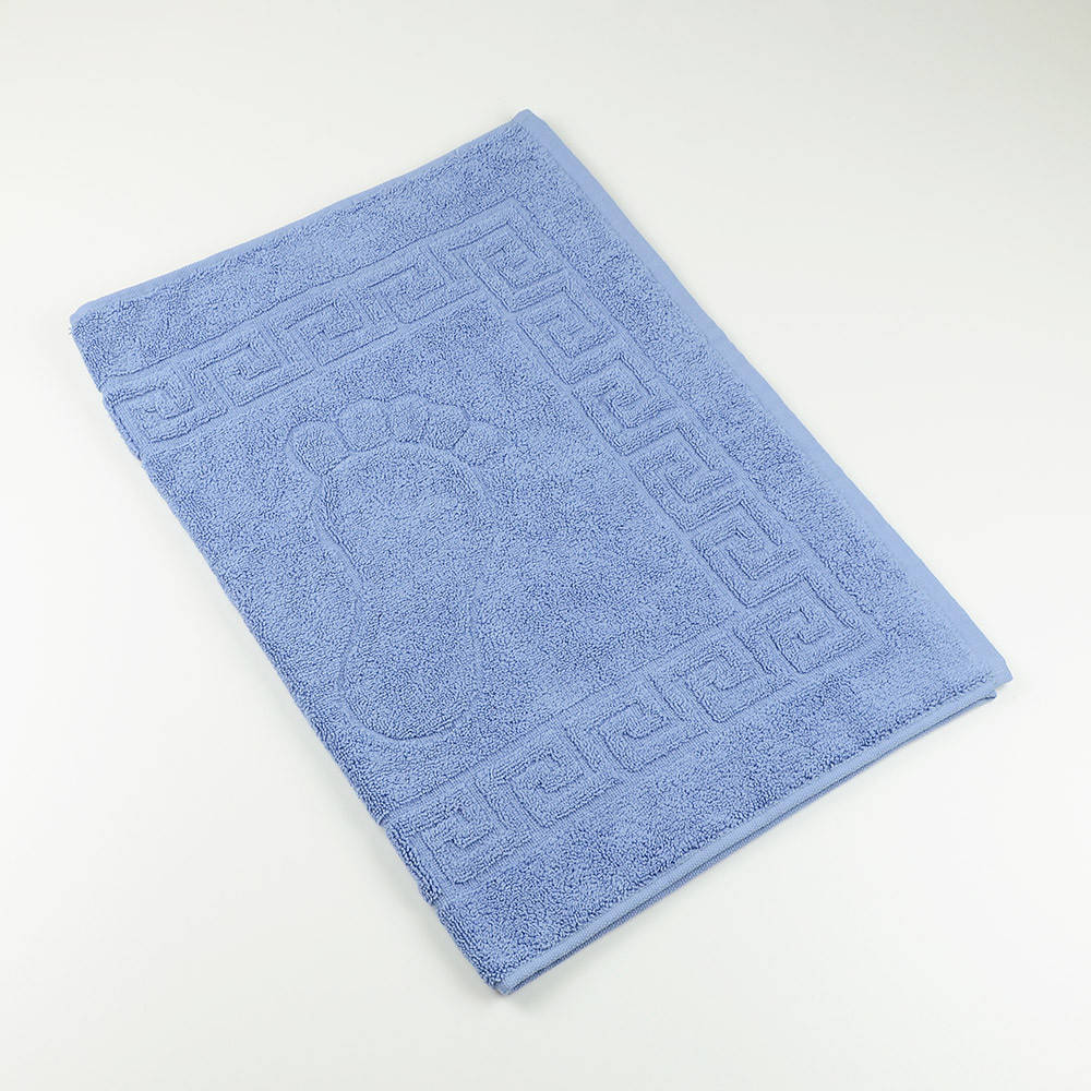 

Махровое полотенце для ног GM Textile 50х70см 700г/м2 (Голубой)