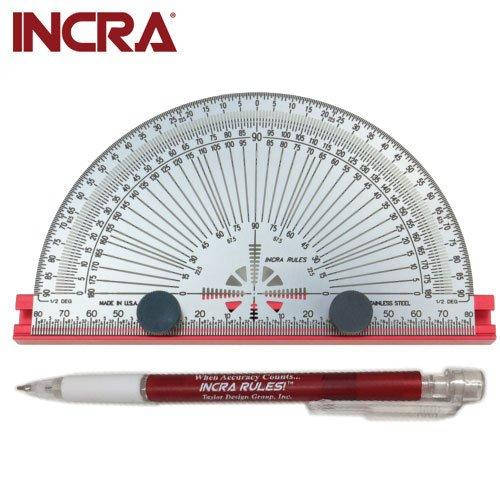 

Транспортир INCRA 160mm INCRA Precision Specialty Rules - 160mm Protractor