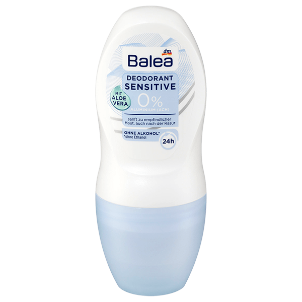 

Антиперспірант Balea ролик жіночий Sensitive 0% Aluminium