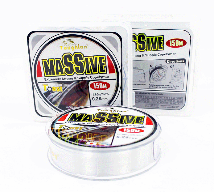 

Леска рыболовная Massive 150м, Белый