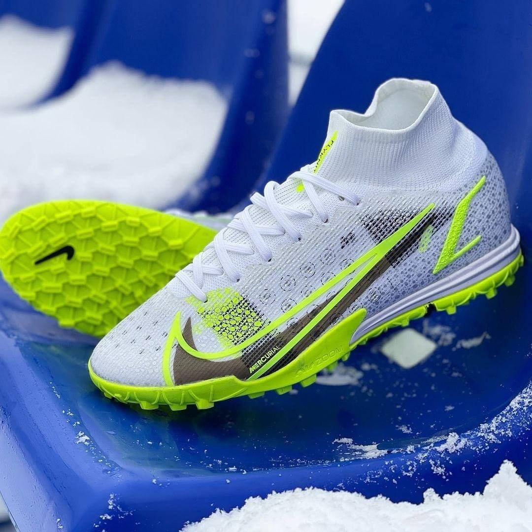 

Сороконожки Nike Mercurial Superfly 9 футбольная обувь найк меркуриал суперфлай 9, Белый