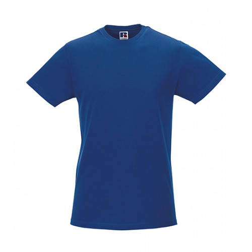 

Футболка мужская приталенная Russell Mens Slim Tee Футболки унисекс Мужская футболка Футболка без логотипа, Синий