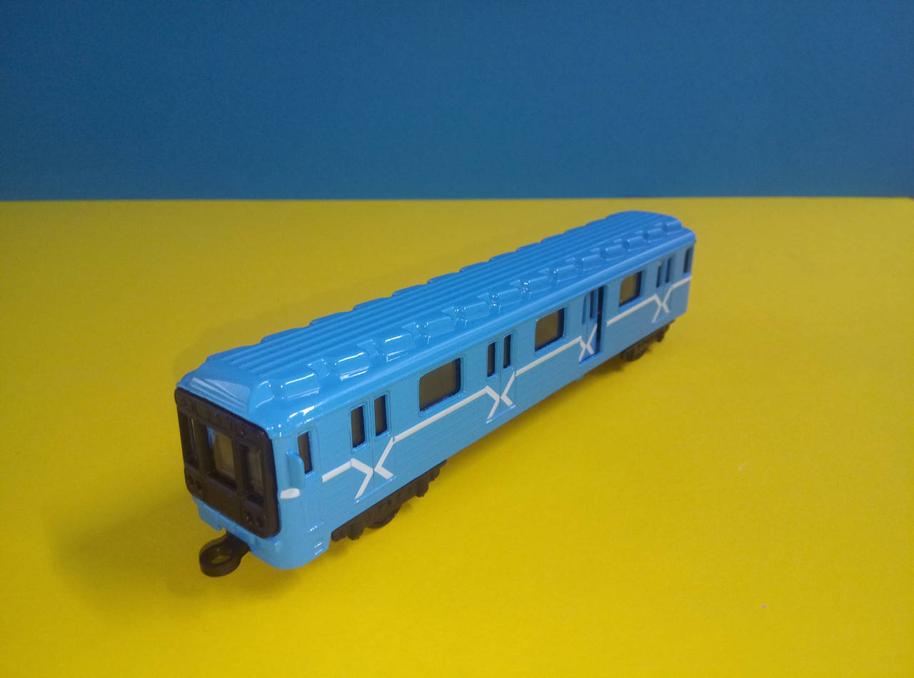 

Игрушка синий Поезд метро вагон Fast wheels