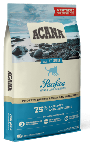

Acana PACIFICA CAT Regionals (АКАНА ПАСИФИКА КЭТ) NEW - корм для котят и кошек 4.5кг