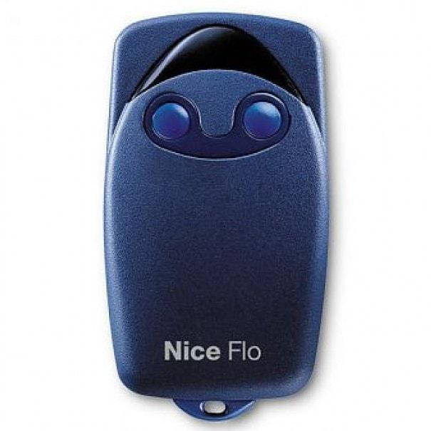 

Пульт Nice Flo2, Синий с синими клавишами