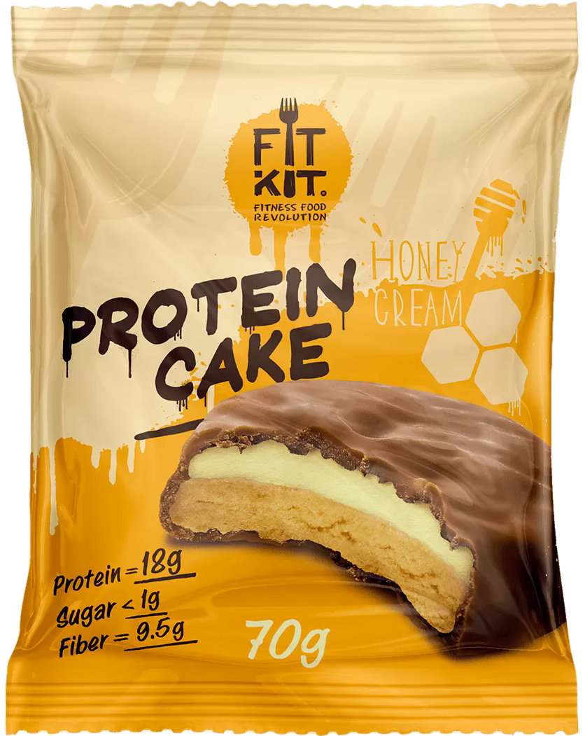 

Протеиновое печенье Souffle Fit Kit Медовый Крем (70 грамм)