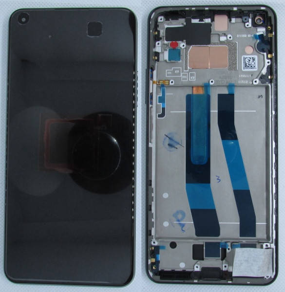 

Дисплей Xiaomi 11 Lite 5G NE с сенсором, корпусом, черный Оригинал (5600030K9D00) (5600030K9D00)