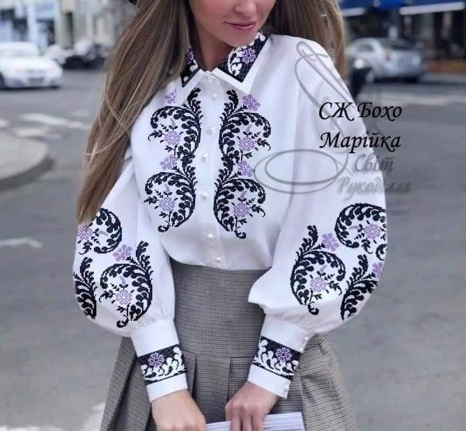 

Заготовка під вишивку "Сорочка жіноча БОХО Марійка" (Світ рукоділля)