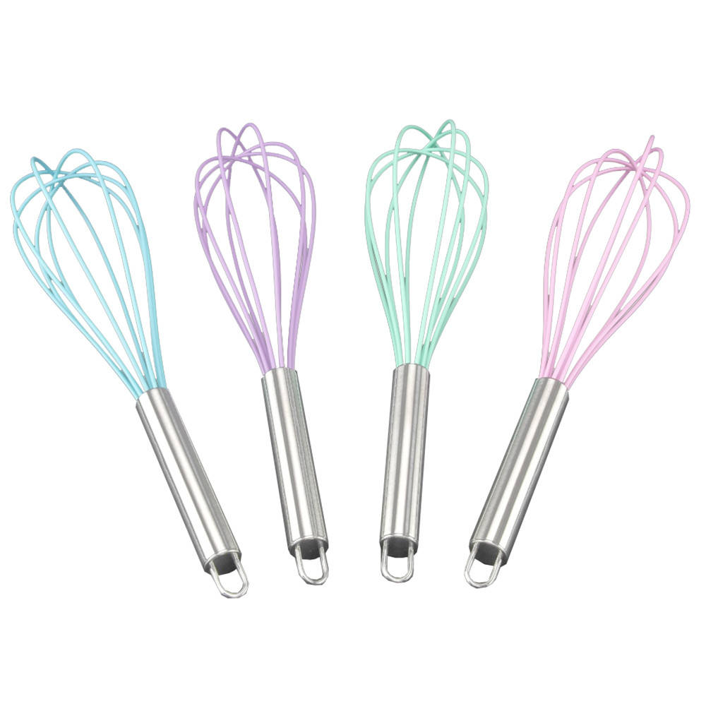 

Вінчик для збивання металевий силіконове покриття мод. 0730