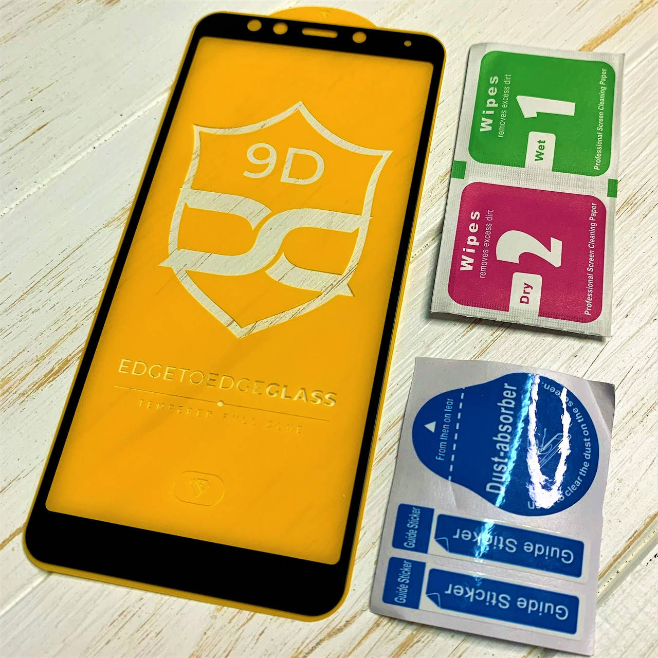 

Защитное стекло для Xiaomi Redmi 5 9D чёрное, Прозрачный