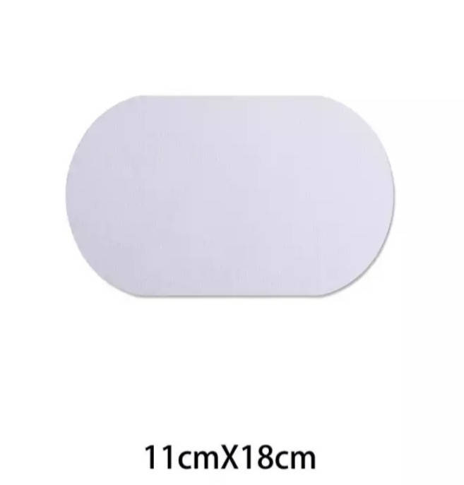 

Наклейка для ремонта одежды, заплатка, термоаппликация, Белый