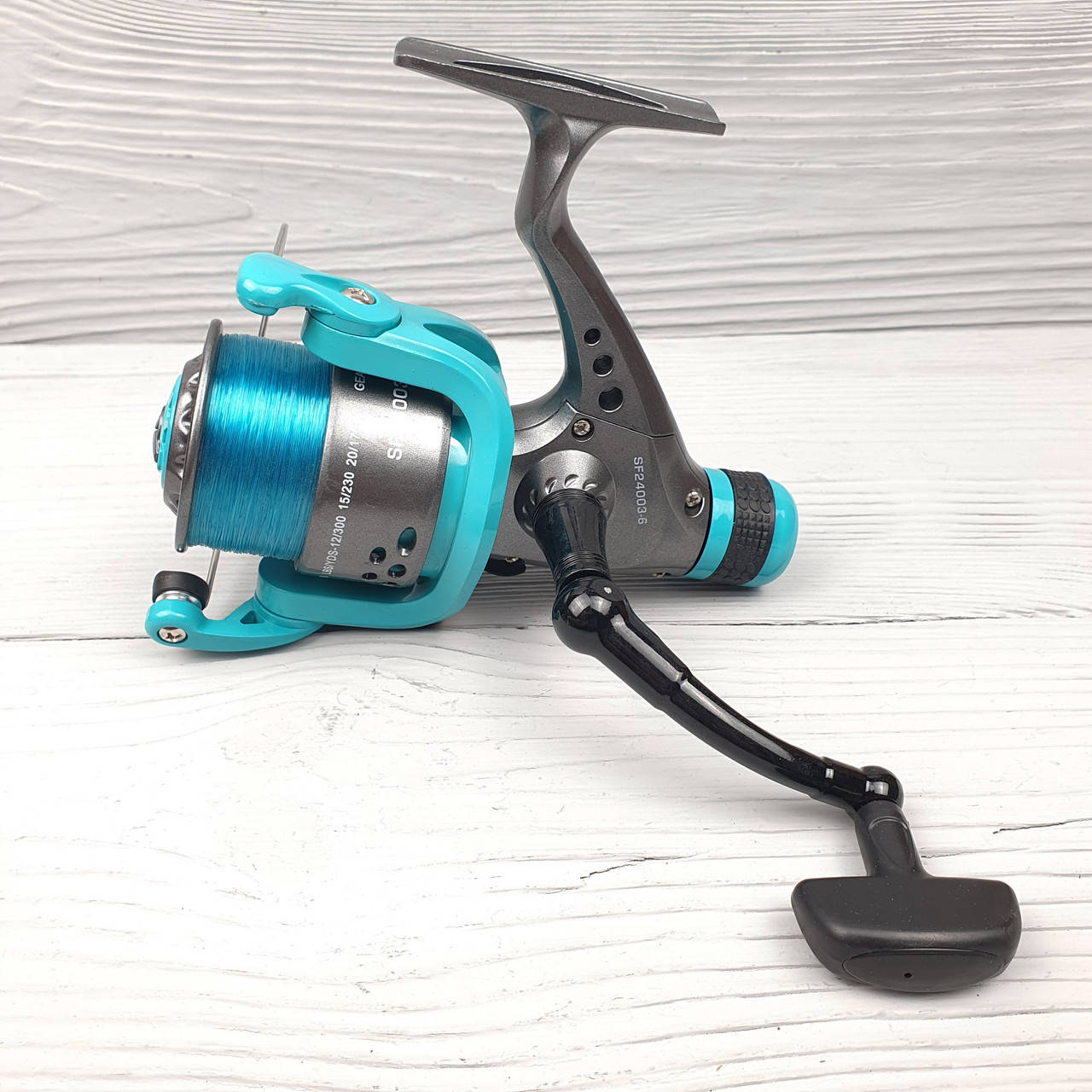 

Безынерционная катушка рыболовная  Sams Fish катушка задний фрикцион, Бирюзовый