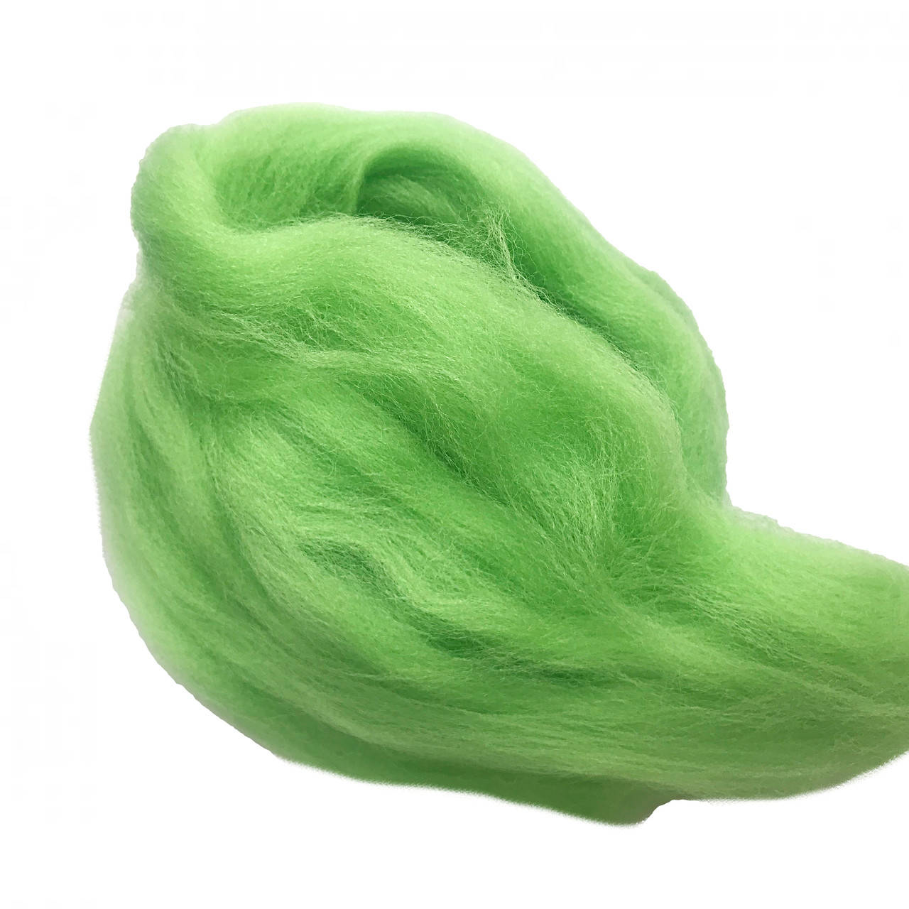 

Шерсть для валяния салатовая, 25 г