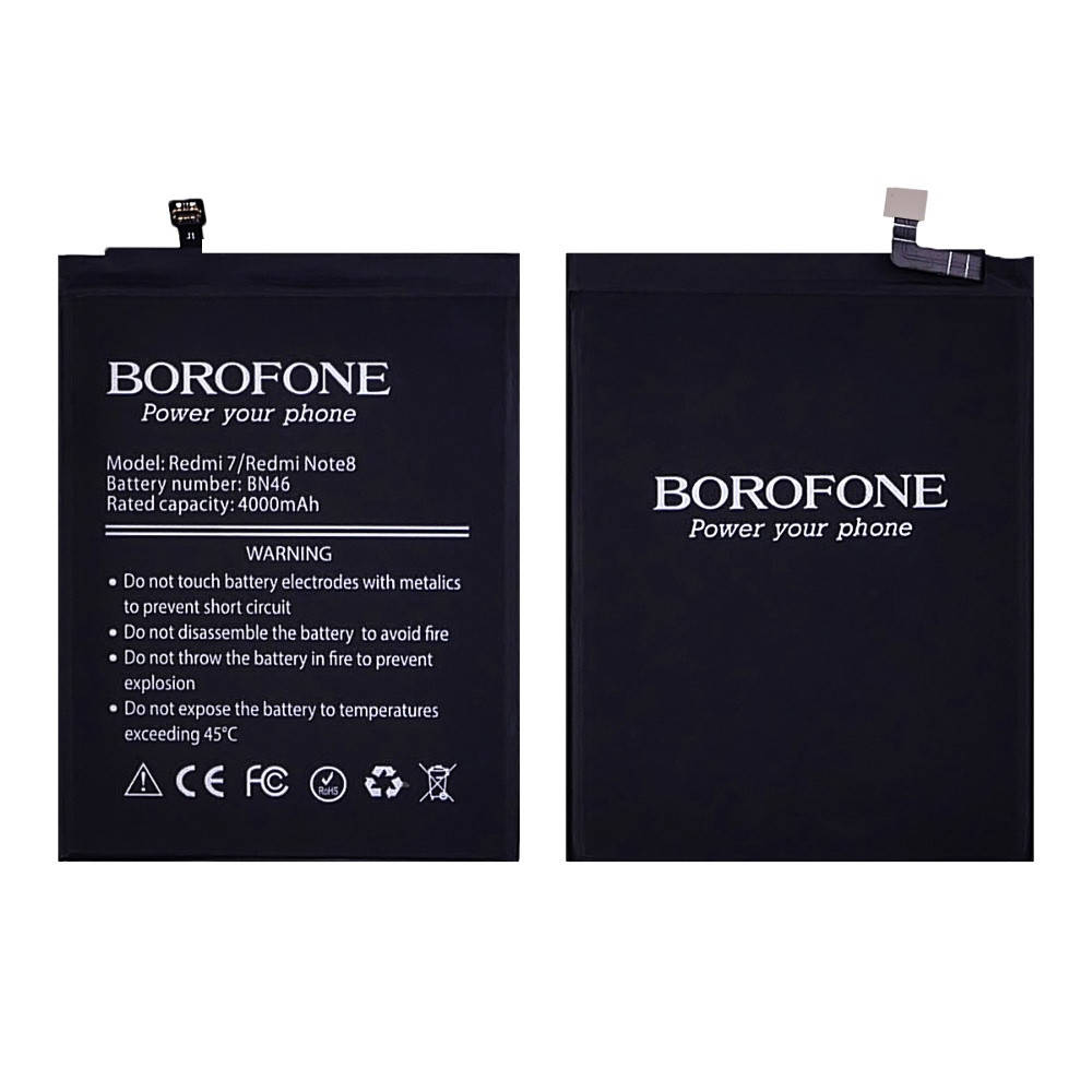 

Аккумулятор (батарея) Borofone BN46 для Xiaomi Redmi 7/ Redmi Note 8