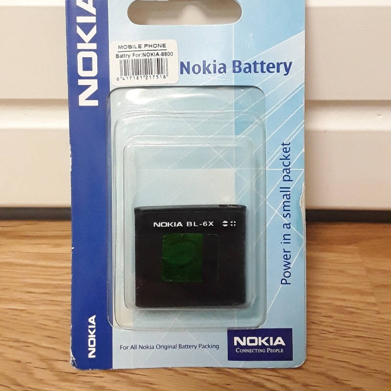 

Аккумулятор Nokia BL-6X 8800
