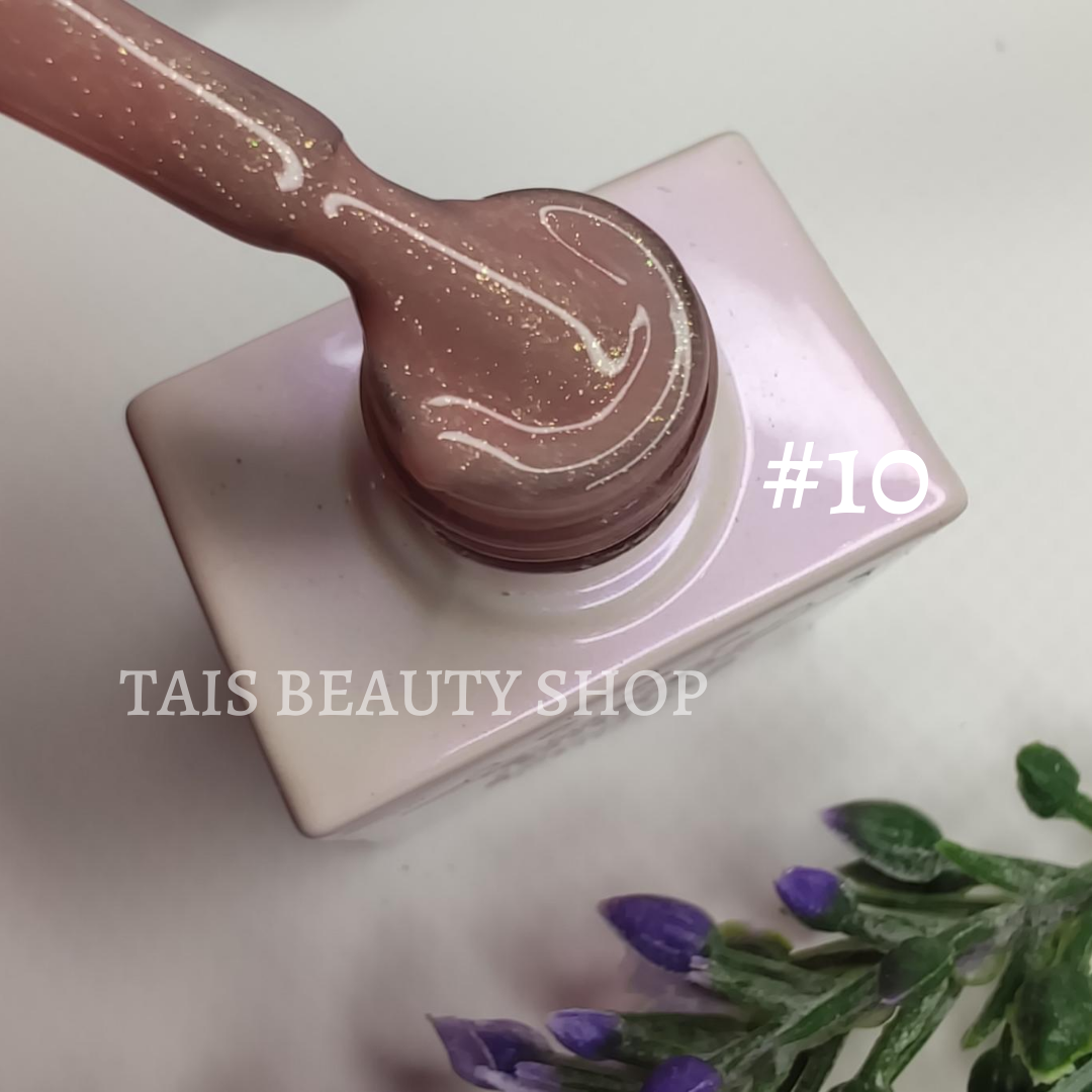 

Камуфляжная каучуковая база для маникюра с шимером от ТМ Master Professional