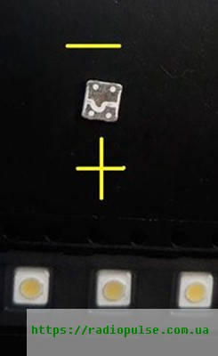 

Светодиод 3535 smd SAMSUNG SPBWH1332S1BVC1BIB 3V 1W 100LM 350mA холодный