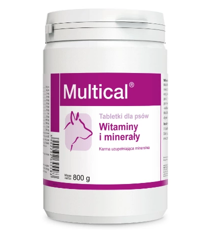 

Dolfos Multical 510таблеток - витамины для собак (125-800)