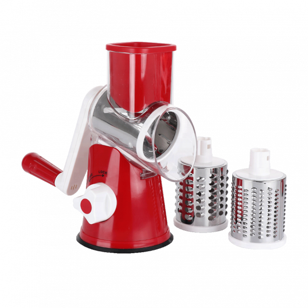 

Ручная овощерезка-терка с насадками Kitchen Master 5140 Red (5333), Красный