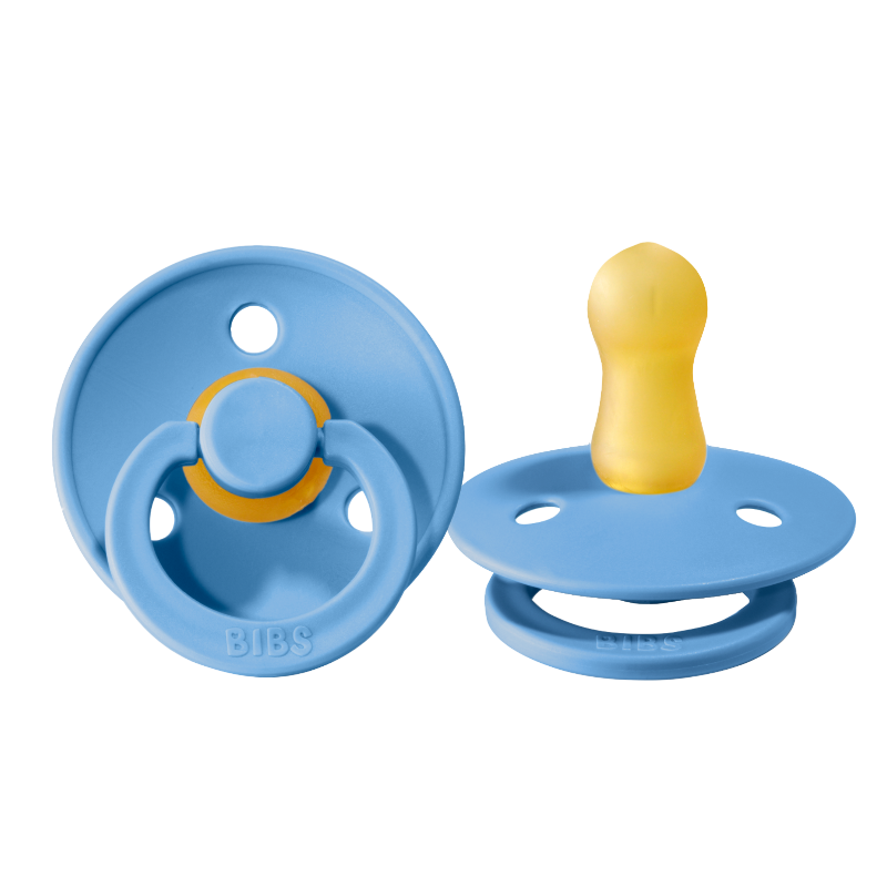 

Пустышка BIBS COLOUR Sky Blue 0-6 мес., Синий