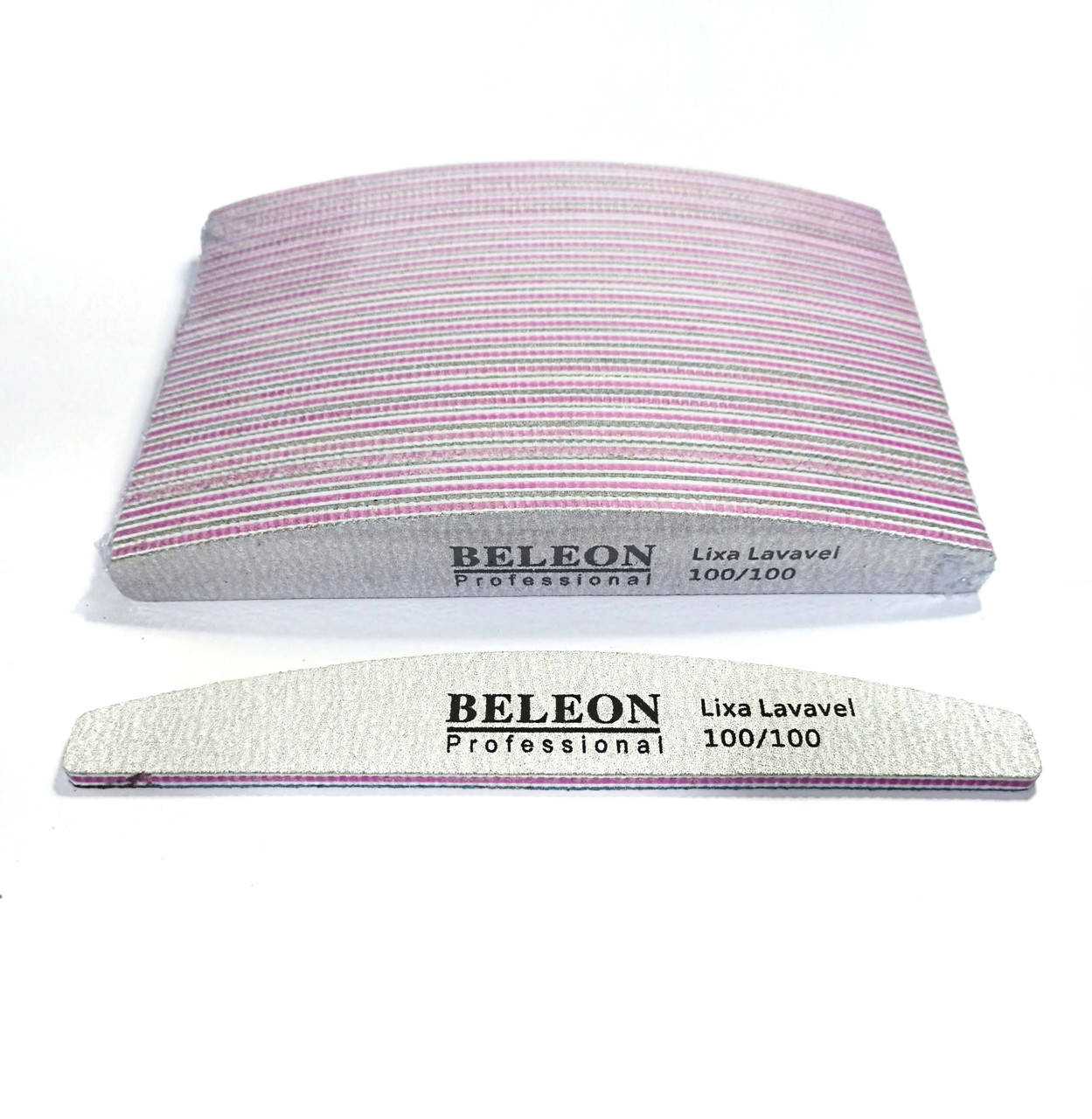 

Пилка для ногтей BELEON(спайка 25шт), 100/100