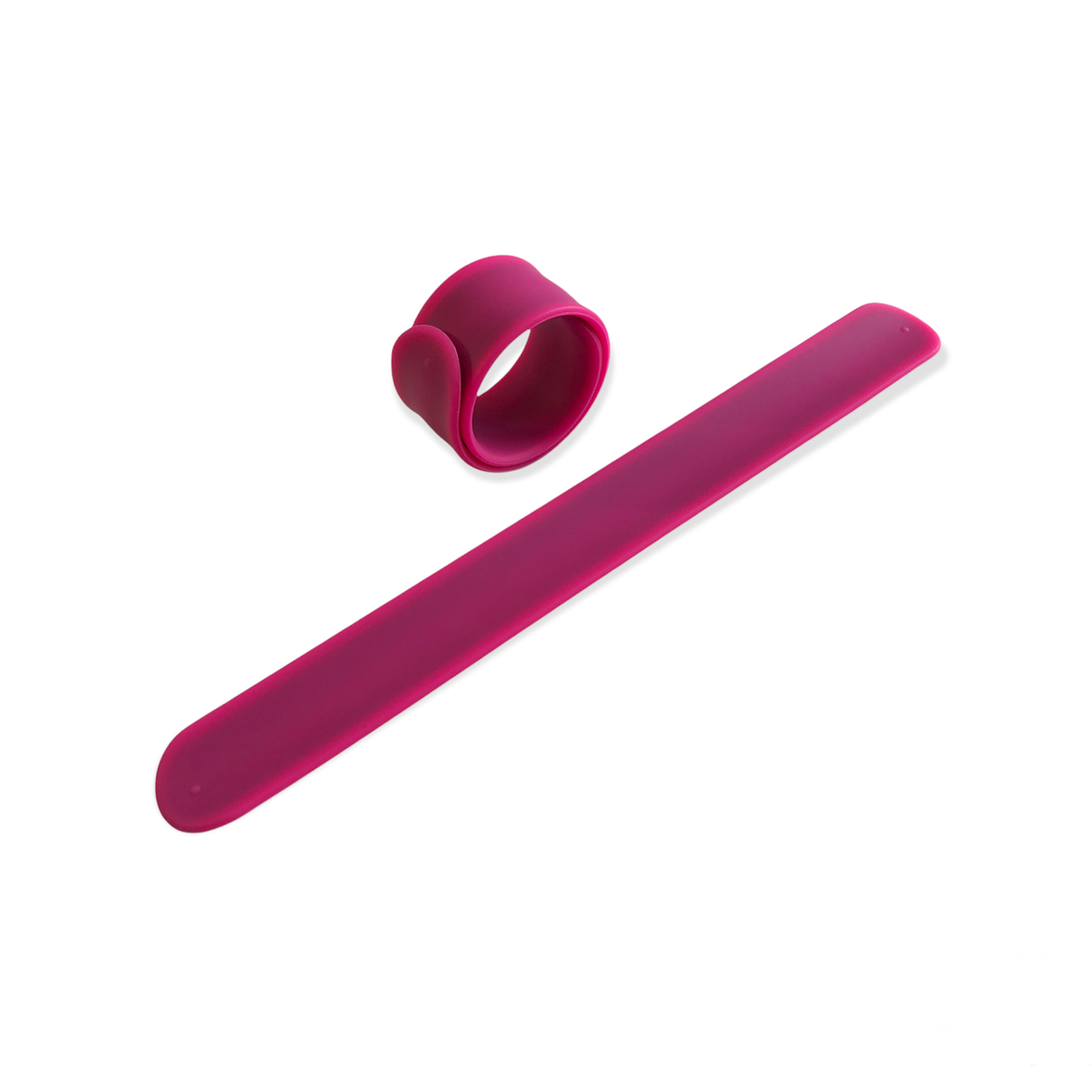 

Силиконовый слэп браслет Magenta