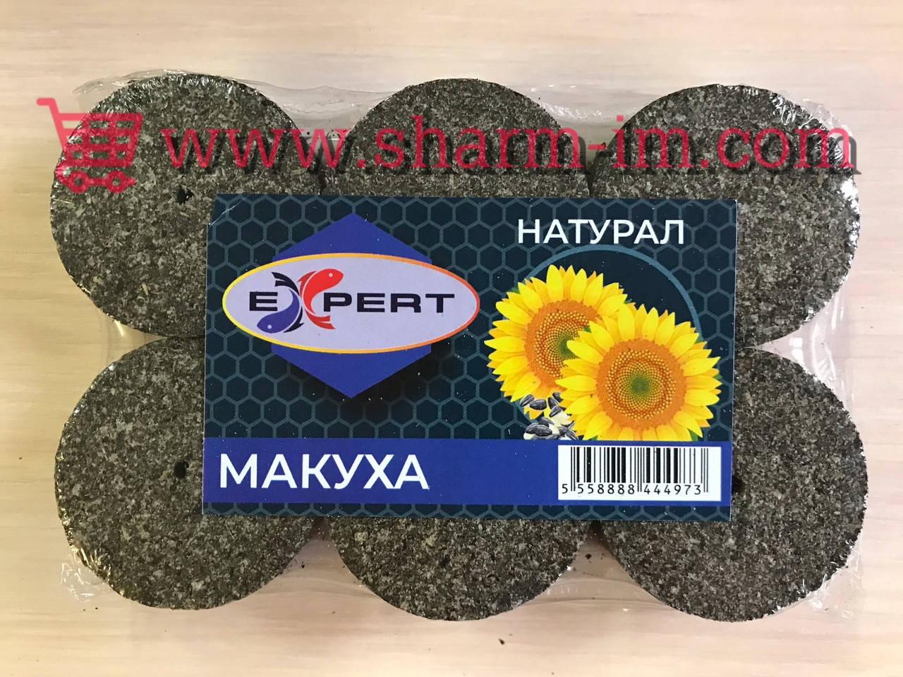 

Макуха Expert Натурал 6 шайб с отверстием