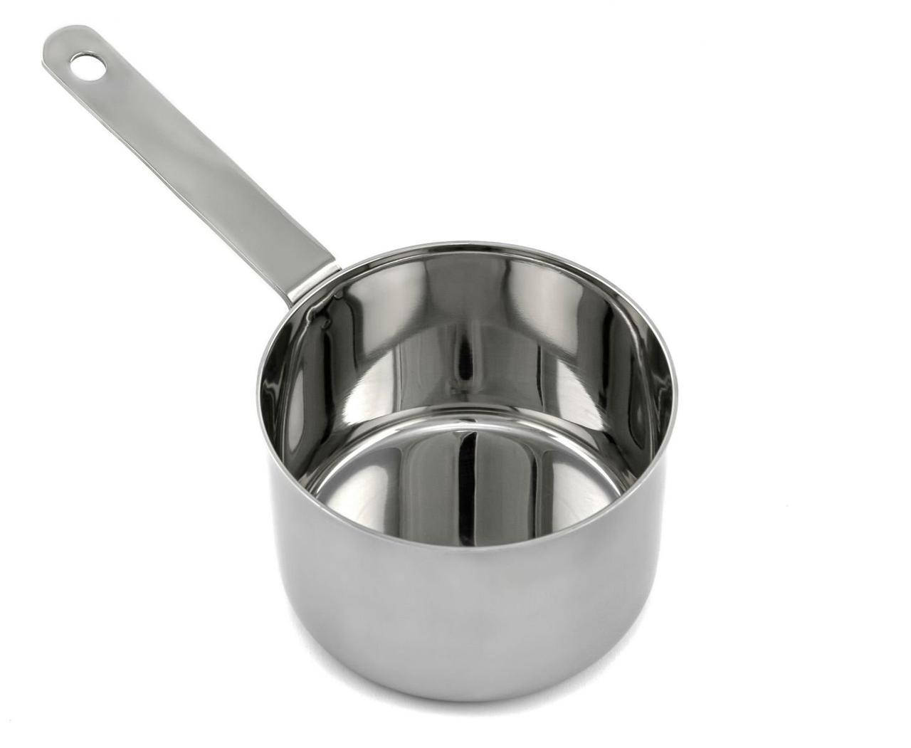 

Ковшик-миниатюра One Chef с ручками 170мл d7,2 см h4,3 см нержавейка (609119/TW-V I 7.2 SH)