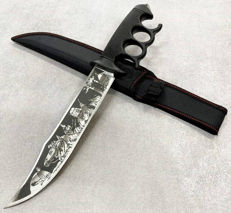 

Тактический охотничий нож с чехлом Х8 38,5см