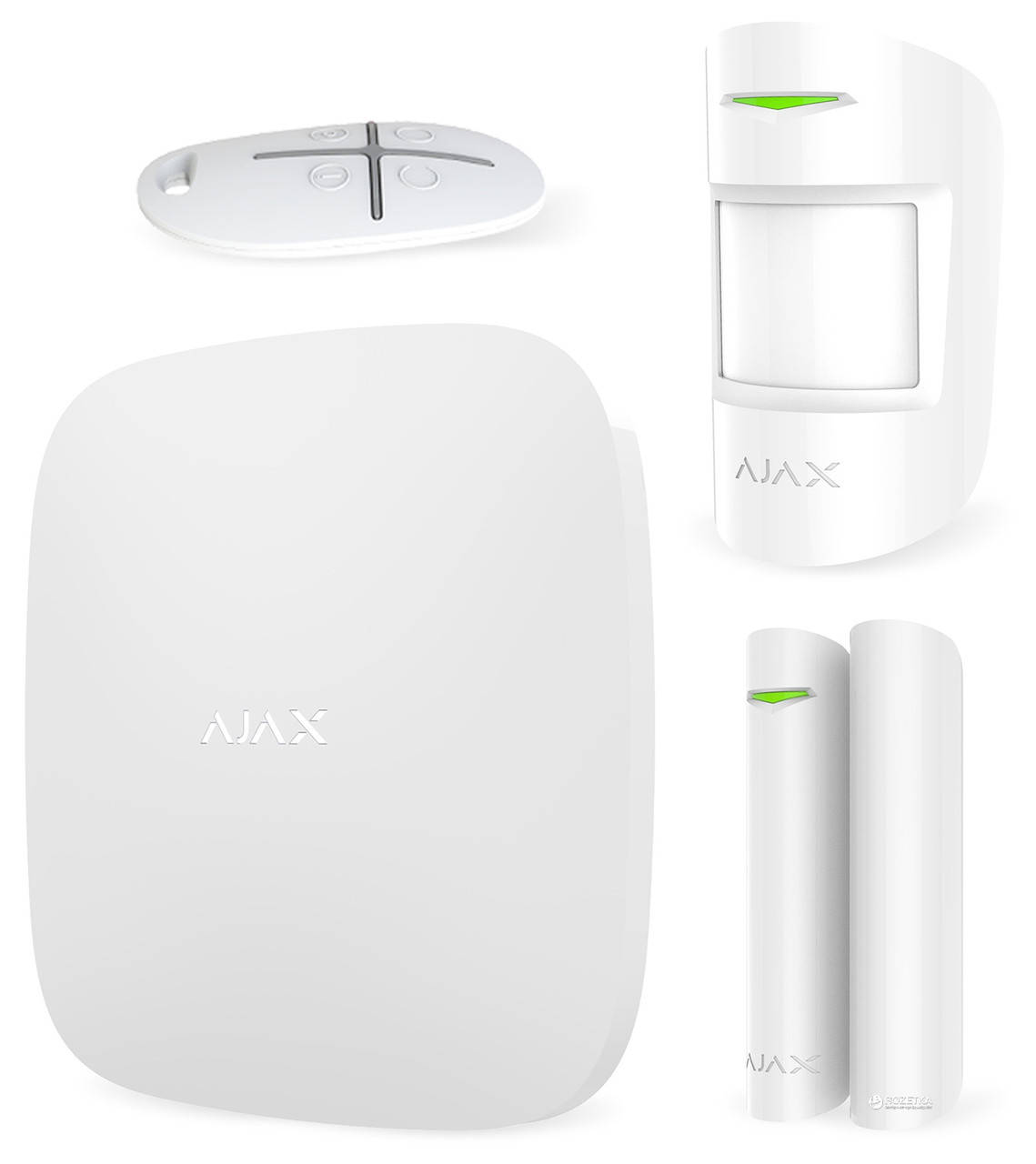 

Ajax StarterKit white/black комплект сигнализации