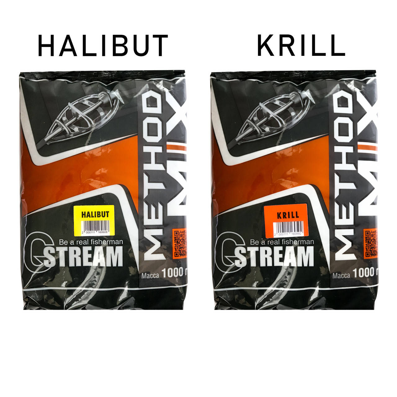

Прикормка G.STREAM 1кг METHOD MIX KRILL