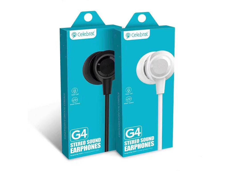 

Наушники вакуумные с микрофоном Celebrat G4-001 (уп. 100шт) 200шт 7900