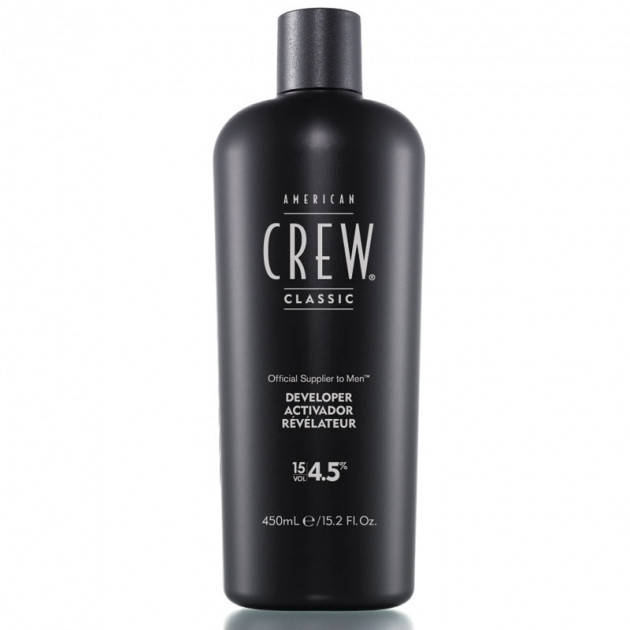 

Проявитель для системы маскировки седины American Crew Precision Blend Developer 15 Vol 4.5% 450 мл
