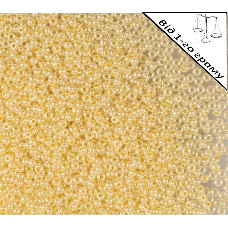 

Бісер №37386, перловий жовтий/ 1 грам