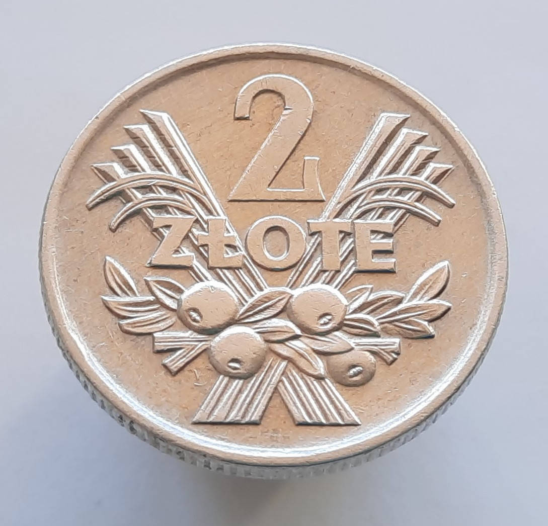 

Польша 2 злотых 1974