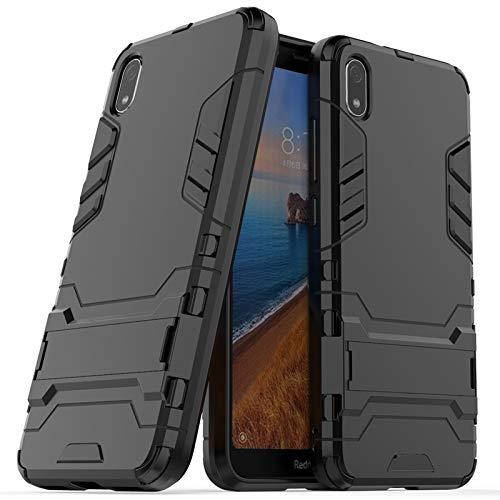 

Чехол Iron для Xiaomi Redmi 7A бронированный бампер Броня Black, Черный