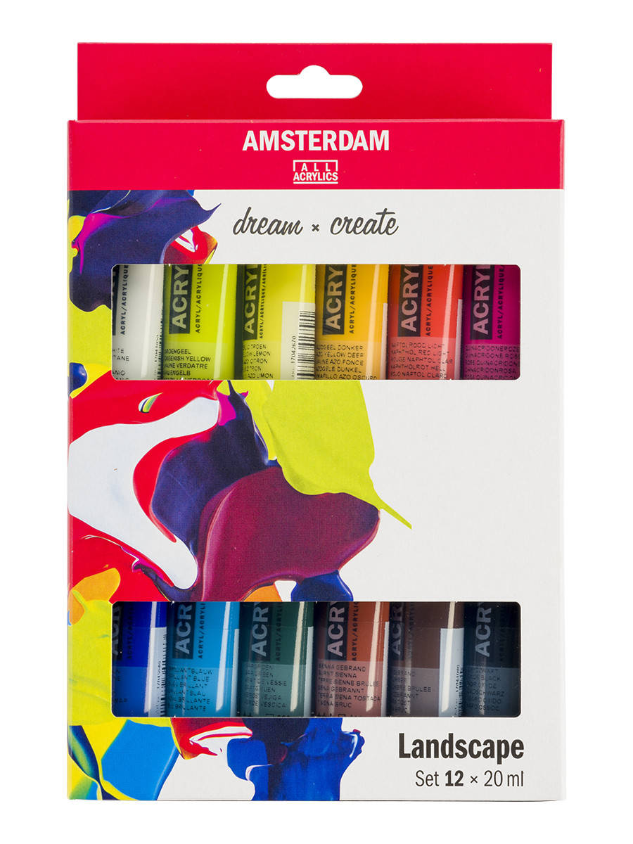 

Набор акриловых красок, AMSTERDAM LANDSCAPE, 12*20 мл, Royal Talens