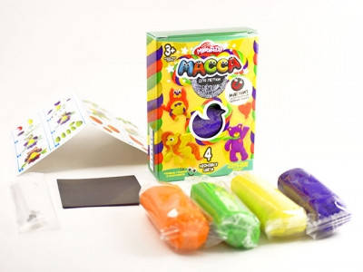 

Тесто для лепки "Master Do" 4цв.*20г Пок. /36/