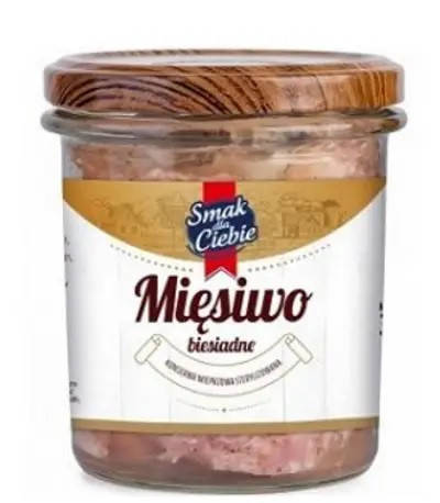 

Тушенка Свиная Праздничная Miesiwo Biesiadne Smak Dla Siebie 300 г Польша