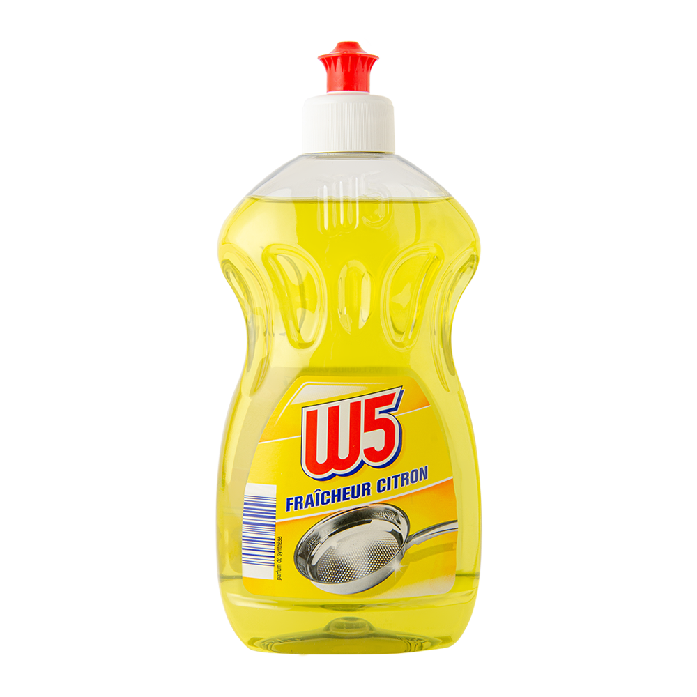 

Средство для мытья посуды W5 Power Yellow 500 мл