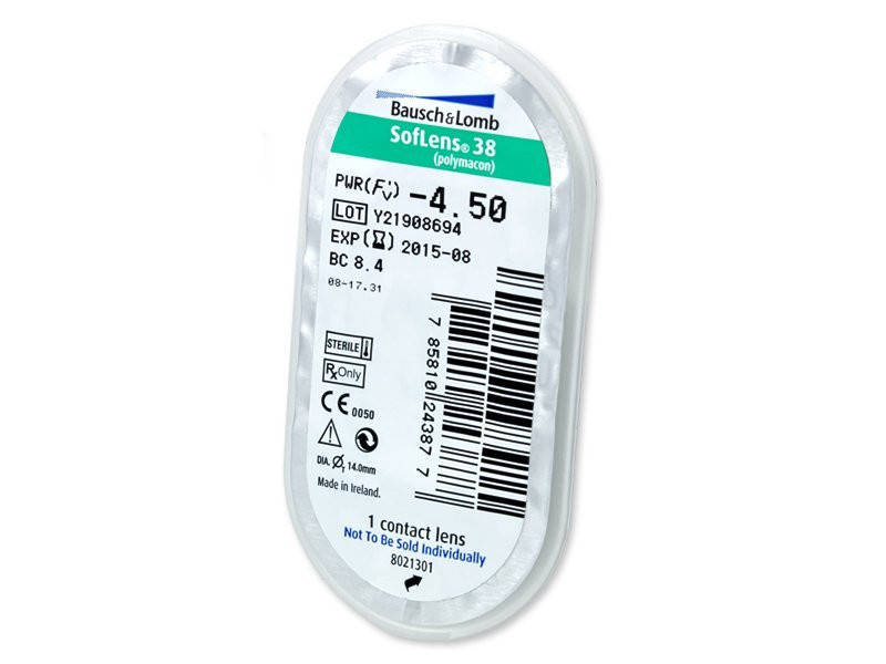 

Контактные линзы SofLens 38 1 шт (Baush+Lomb)